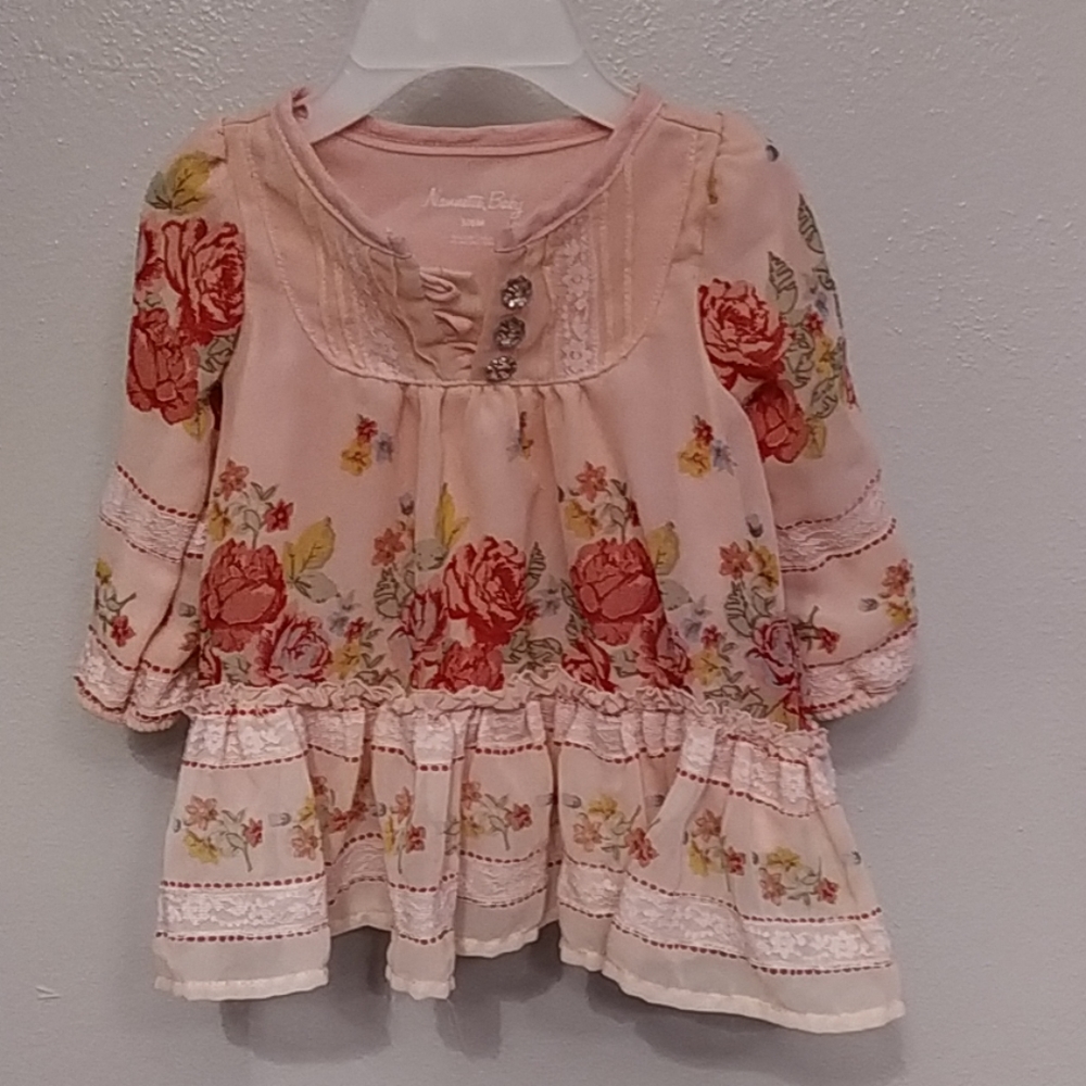 Bohemian style floral top